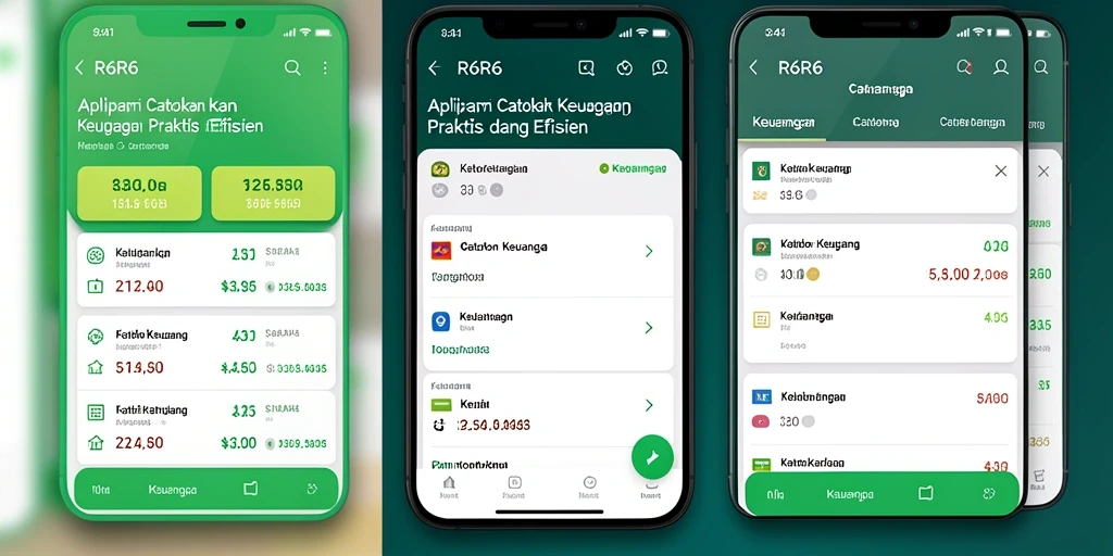 Tampilan antarmuka R6R6 yang sederhana dan fungsional.
